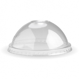 BioBowl Lid 12-32oz PET Clear Dome Lid 1000/Carton