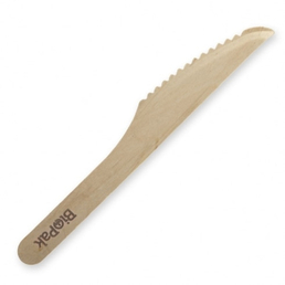 16cm Wooden Knife 100Pk
