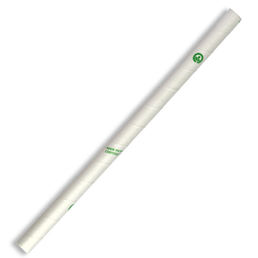 10mm Jumbo Bio Straw White- 2500/Carton