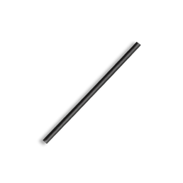 Biopak Cocktail Bio Straw Black- 250Pk