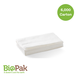 1-Ply Single Saver Bio Dispenser Napkin - White 