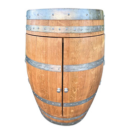 Wine Barrel Entertaining with Cupboard 2 Door