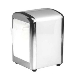 Retro Napkin Dispenser Stainless Steel - Plain 