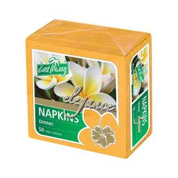 Napkins Dinner Gold 10 x 50 (Box 500)