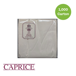 2-ply 1/4 Fold White Dinner Napkins 