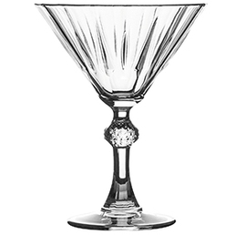 Pasabahce Diamond Martini Cocktail Glasses 240ml