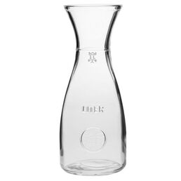 Carafe Glass Badged Certified 1 Litre