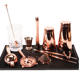 The Complete Professional at Home Bar Kit Copper