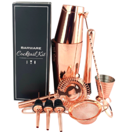 The Complete at Home Bar Kit Copper