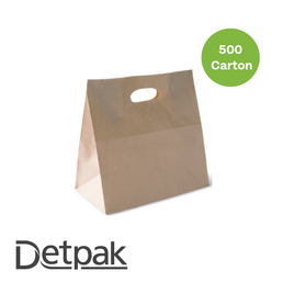 DBag Die Cut Handle- Brown (280x280x150)
