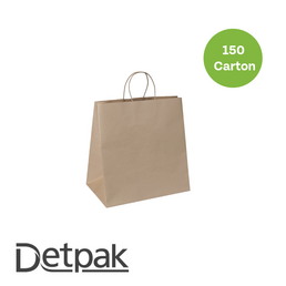 Jumbo Twist Handle Bag - Kraft (370x355x220)