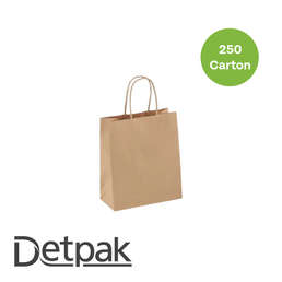 Petite Paper Twist Handle Bag (215x180x85)