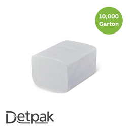 White Exacta Napkin 2 Ply 10,000/Carton