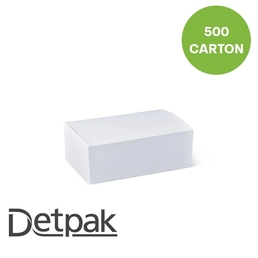 Medium Snack Box- White 172x103x70mm