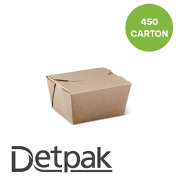#1 Pail-Pak Takeaway Brown Box 105x90x63mm