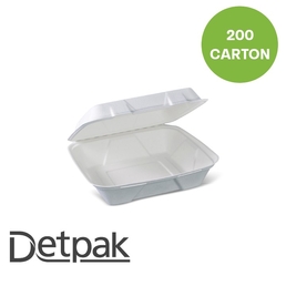 Detpak Sugarcane ECO Large Clam 230x230x76mm