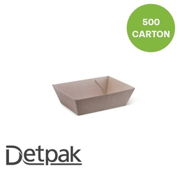 Food Tray #1 - Brown 131x91x50mm