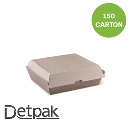 Endura Dinner Box Brown 178x160x75mm