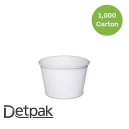 8oz (240ml) Bowl Chip Cup White 