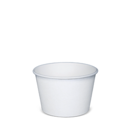 Detpak 8oz Bowl Chip Cup White 