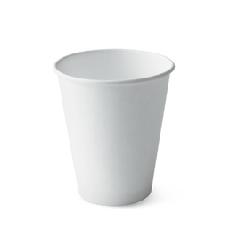 Detpak 12oz Combo Single Wall (86mm) Coffee Cup- White 