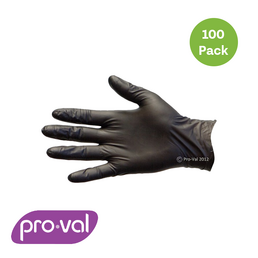 Duo Black Nitrile Gloves - Pack of 100