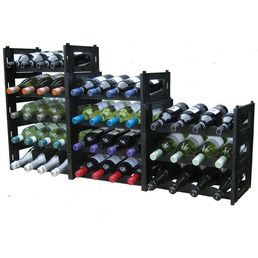 Wine Rack Ezirack Black 48 Bottle Made in Australia