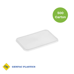 G-RANGE Rectangle Lids- Suits 500ml-1000ml G-RANGE Containers