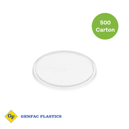 120mm Round Lid- Suits 220-700ml Round Containers