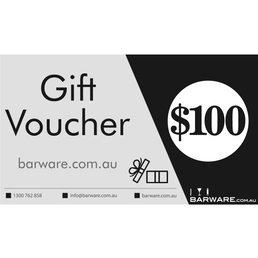 Barware Electronic Gift Voucher $100
