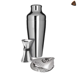 Shaker, Measure & Strainer Set