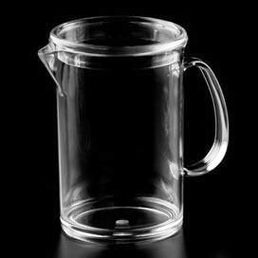 Plastic Jug with Lid 1 Litre Polycarbonate