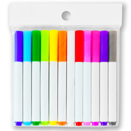 Liquid Chalk Pens Assorted Colours Pack of 12