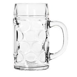 Beer Mug Stein Oktoberfest Dimpled 500ml