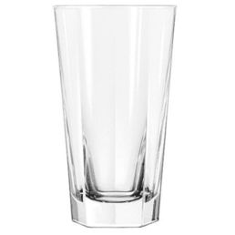 Circleware 40145 Paragon Heavy Base Highball Drinking Glasses Tumblers Juice 8pc Beer and Bar Decor Gift Huge Set of 8 Kitchen Entertainment Ice Tea Beverage Cups Glassware for Water 15.7 oz 
