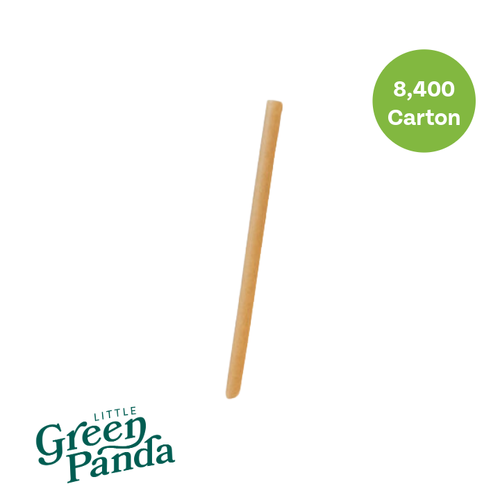 Sugar Cane Cocktail Straw (6mmx130mm)