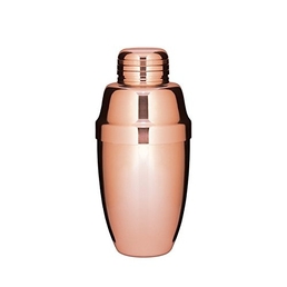 Cocktail Shaker Copper 3 Piece 350ml