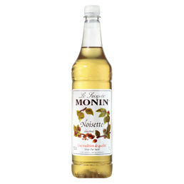 Monin Hazelnut Syrup Non-Alcoholic 1 Litre