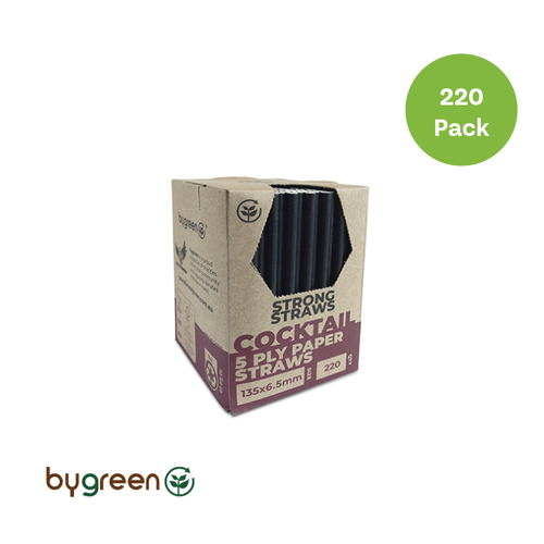 5ply Cocktail Paper Straws