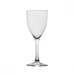 Wine Glass Vino Blanco 250ml Polycarbonate Plastic with Pour Line