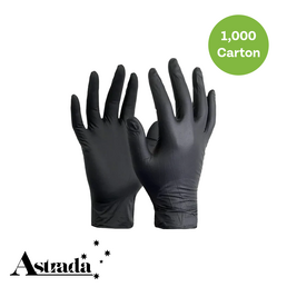 Nitrle Non Powdered Gloves Medium- Black