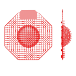 Urinal Screen with Enzyme Tablet Mango