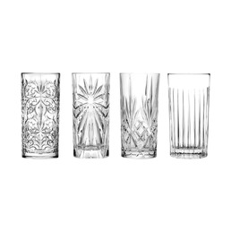 Cocktail Mixology Trend Highball Glasses Set of 4