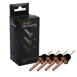 Speed Pourer Tapered Spout S/S Copper- Pack of 4