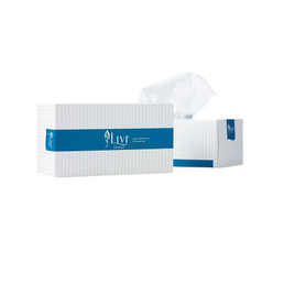 Livi Facial Tissue Hypoallergenic 2Ply Carton
