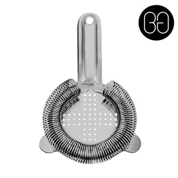 Cocktail Strainer Hawthorn Baron 2 Prong Stainless Steel