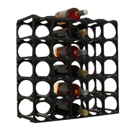 Wine Rack Stakrax 25/30 Bottle Kit Black