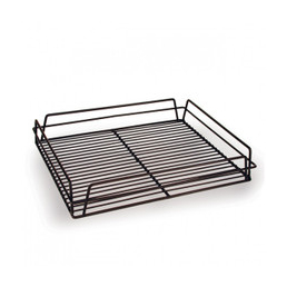 Glass Basket Black 430 x 360 x 75mm