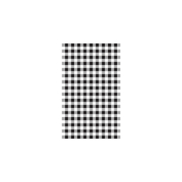 Greaseproof Paper Gingham Black 190x310mm (200 Sheet)