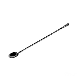 Uber ProTeardrop Cocktail Spoon Black